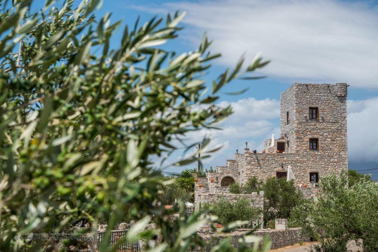 דירות Pírgos Dhiroú Charouda Stone Tower מראה חיצוני תמונה