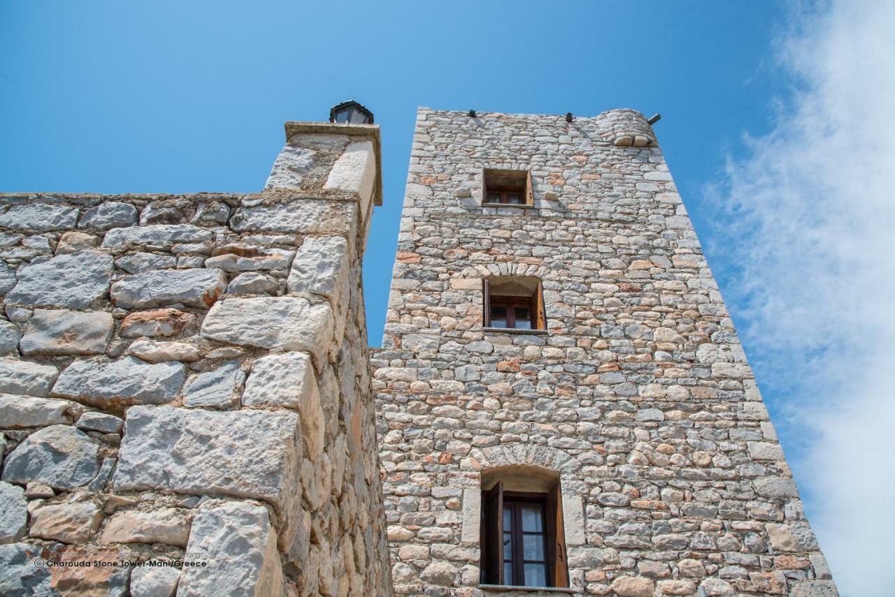 דירות Pírgos Dhiroú Charouda Stone Tower מראה חיצוני תמונה
